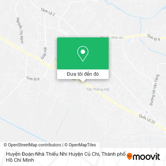 Bản đồ Huyện Đoàn-Nhà Thiếu Nhi Huyện Củ Chi