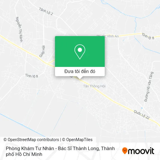 Bản đồ Phòng Khám Tư Nhân - Bác Sĩ Thành Long
