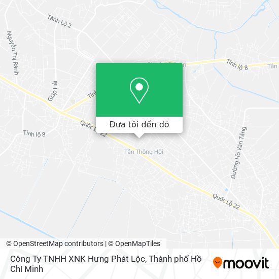 Bản đồ Công Ty TNHH XNK Hưng Phát Lộc