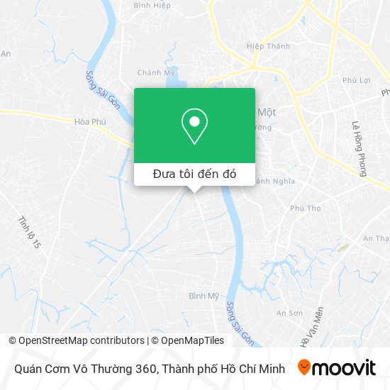 Bản đồ Quán Cơm Vô Thường 360