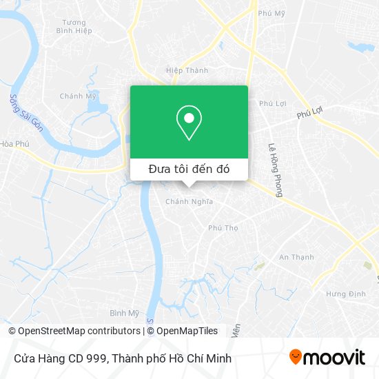 Bản đồ Cửa Hàng CD 999