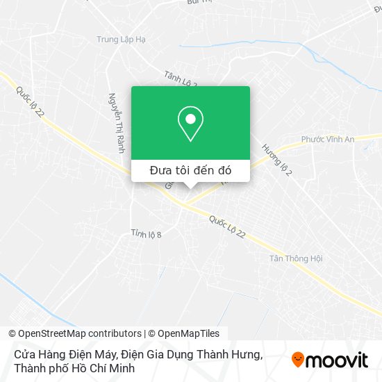 Bản đồ Cửa Hàng Điện Máy, Điện Gia Dụng Thành Hưng