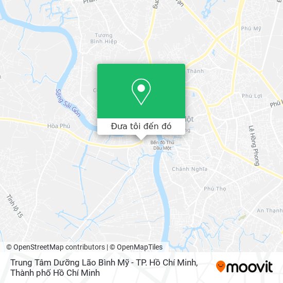Bản đồ Trung Tâm Dưỡng Lão Bình Mỹ - TP. Hồ Chí Minh