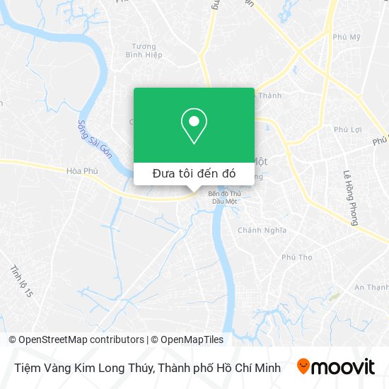 Bản đồ Tiệm Vàng Kim Long Thúy