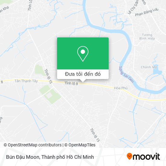 Bản đồ Bún Đậu Moon