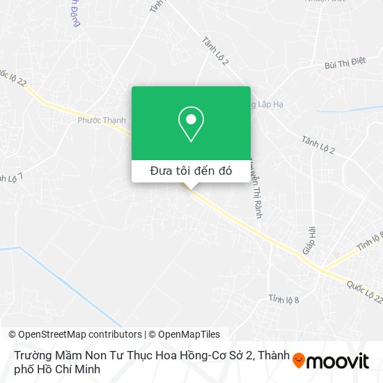 Bản đồ Trường Mầm Non Tư Thục Hoa Hồng-Cơ Sở 2