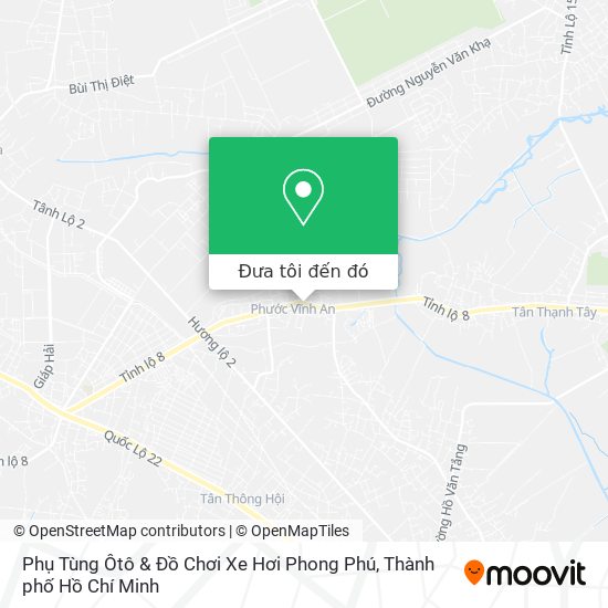 Bản đồ Phụ Tùng Ôtô & Đồ Chơi Xe Hơi Phong Phú