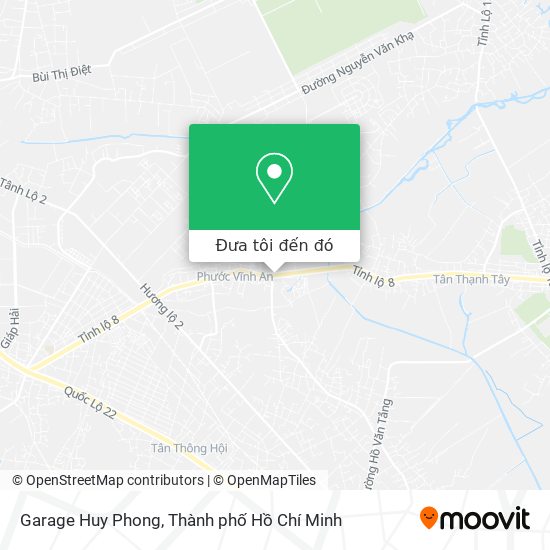 Bản đồ Garage Huy Phong