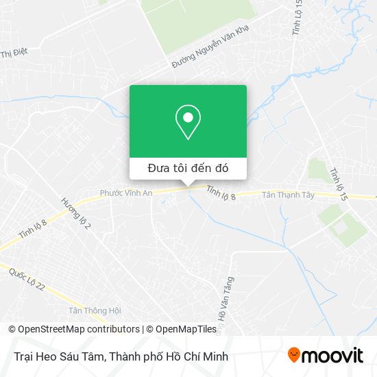Bản đồ Trại Heo Sáu Tâm