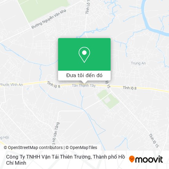 Bản đồ Công Ty TNHH Vận Tải Thiên Trường