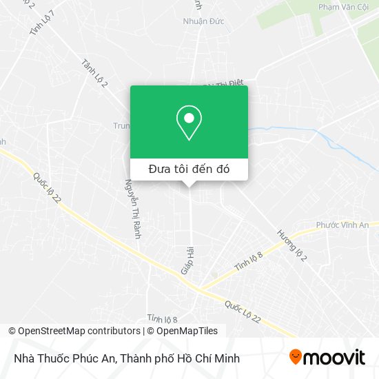 Bản đồ Nhà Thuốc Phúc An