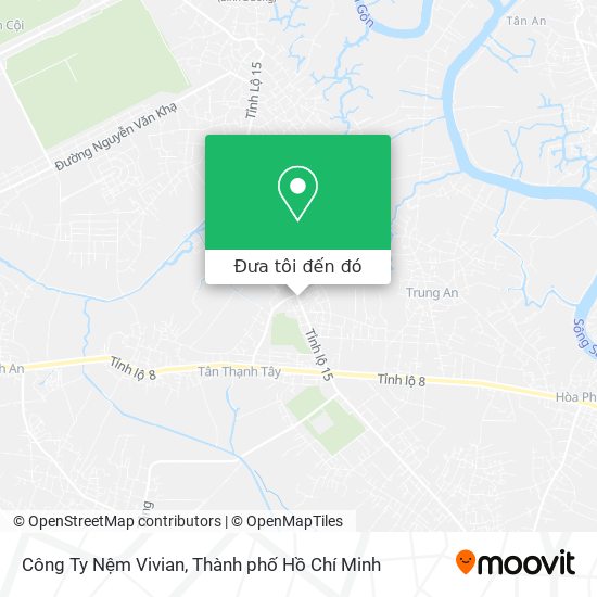 Bản đồ Công Ty Nệm Vivian