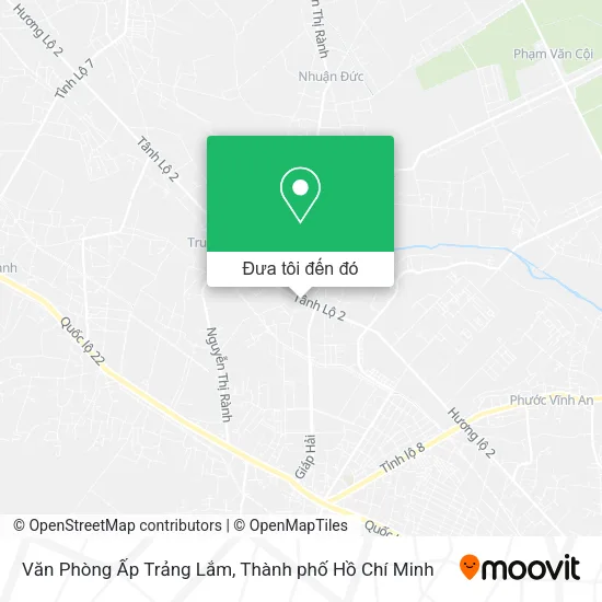 Bản đồ Văn Phòng Ấp Trảng Lắm