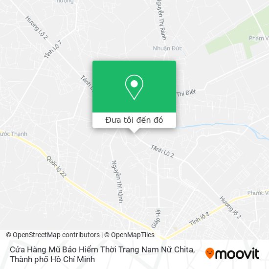 Bản đồ Cửa Hàng Mũ Bảo Hiểm Thời Trang Nam Nữ Chita