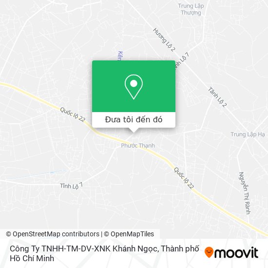 Bản đồ Công Ty TNHH-TM-DV-XNK Khánh Ngọc