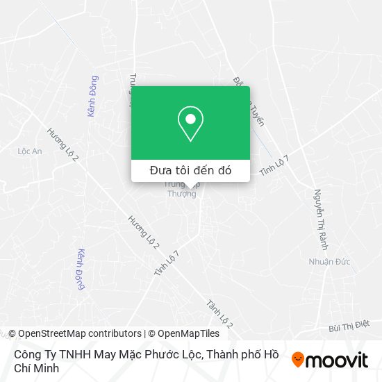 Bản đồ Công Ty TNHH May Mặc Phước Lộc