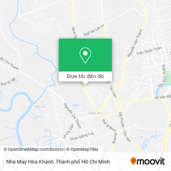 Bản đồ Nhà May Hòa Khánh