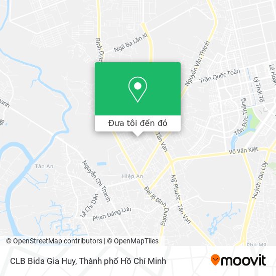 Bản đồ CLB Bida Gia Huy