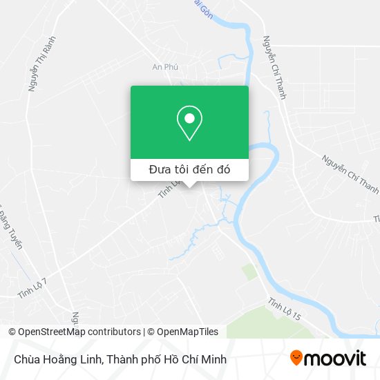 Bản đồ Chùa Hoằng Linh
