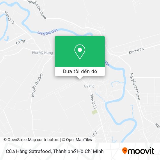 Bản đồ Cửa Hàng Satrafood