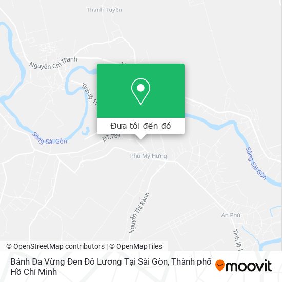 Bản đồ Bánh Đa Vừng Đen Đô Lương Tại Sài Gòn