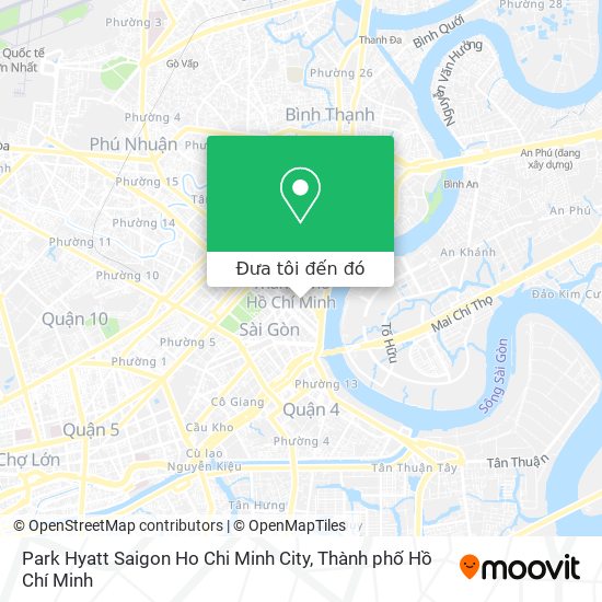 Bản đồ Park Hyatt Saigon Ho Chi Minh City