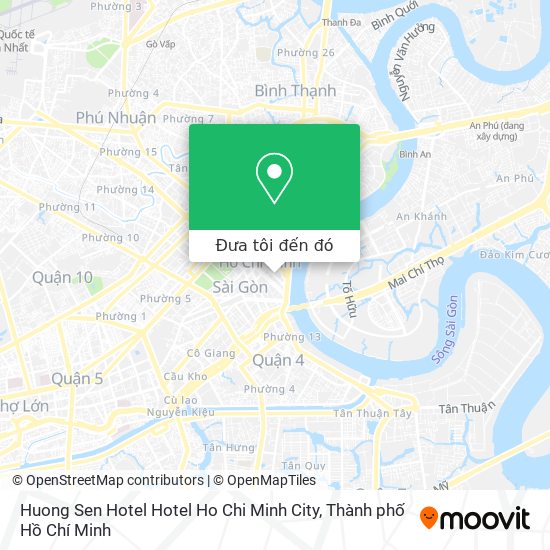Bản đồ Huong Sen Hotel Hotel Ho Chi Minh City