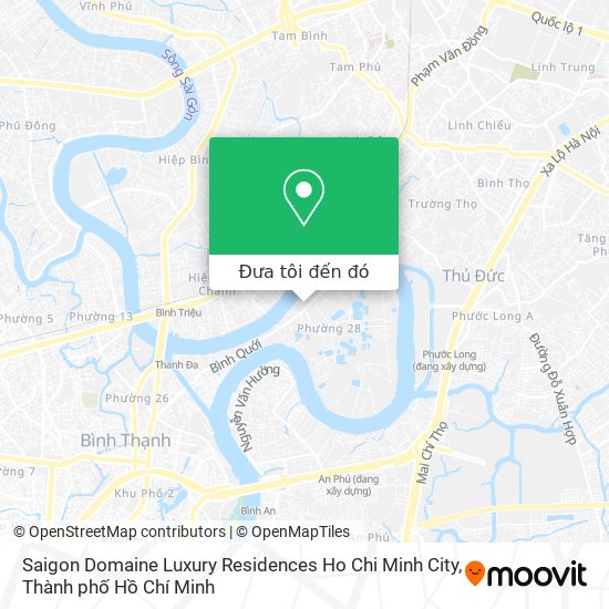 Bản đồ Saigon Domaine Luxury Residences Ho Chi Minh City