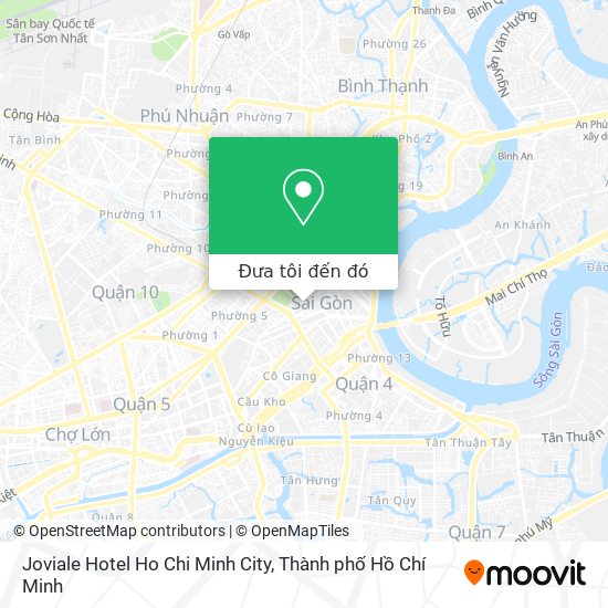 Bản đồ Joviale Hotel Ho Chi Minh City