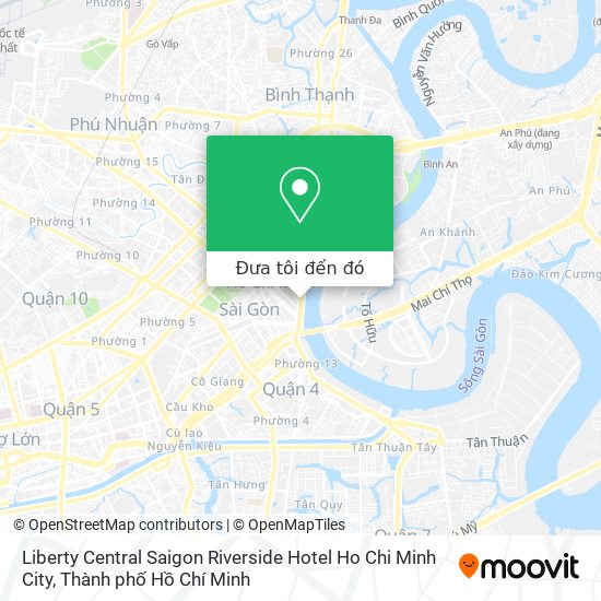 Bản đồ Liberty Central Saigon Riverside Hotel Ho Chi Minh City