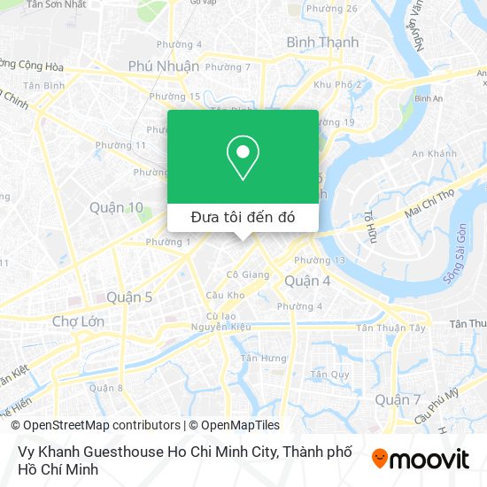 Bản đồ Vy Khanh Guesthouse Ho Chi Minh City