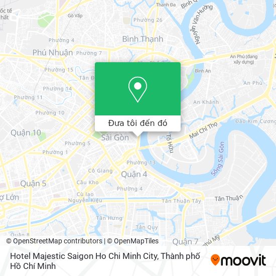 Bản đồ Hotel Majestic Saigon Ho Chi Minh City