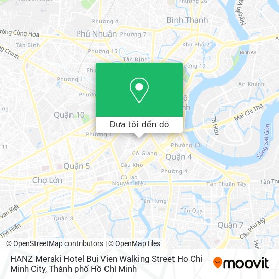 Bản đồ HANZ Meraki Hotel Bui Vien Walking Street Ho Chi Minh City