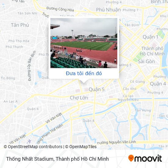 Bản đồ Thống Nhất Stadium