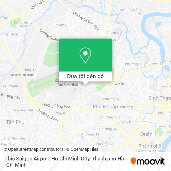 Bản đồ Ibis Saigon Airport Ho Chi Minh City