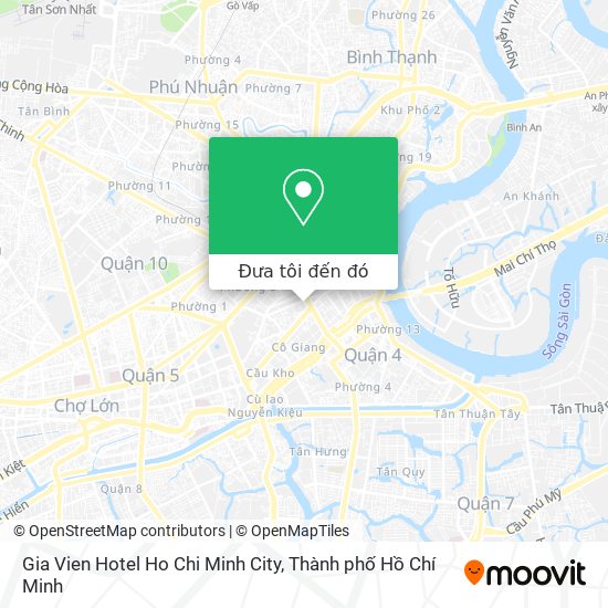 Bản đồ Gia Vien Hotel Ho Chi Minh City