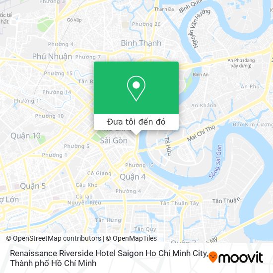 Bản đồ Renaissance Riverside Hotel Saigon Ho Chi Minh City