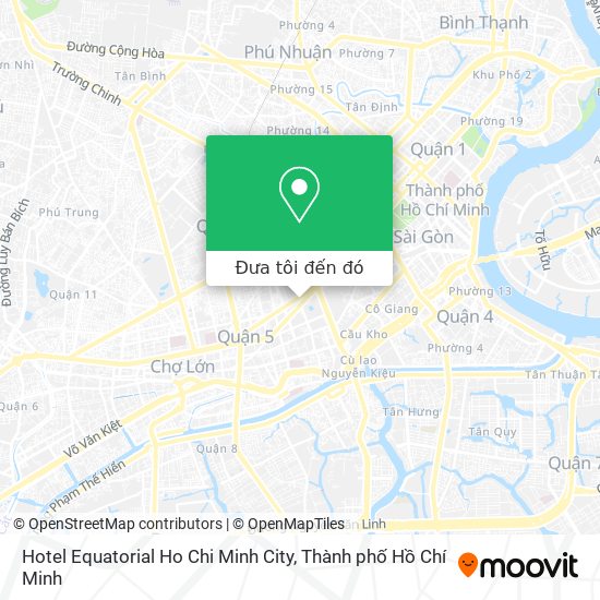 Bản đồ Hotel Equatorial Ho Chi Minh City