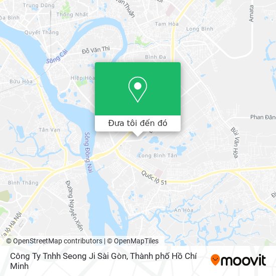 Bản đồ Công Ty Tnhh Seong Ji Sài Gòn