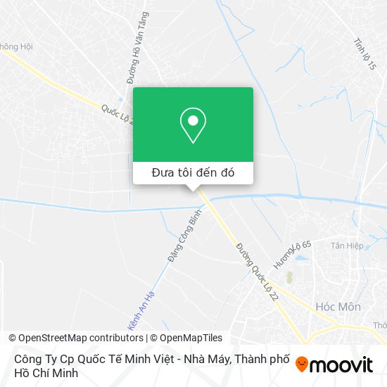 Bản đồ Công Ty Cp Quốc Tế Minh Việt - Nhà Máy