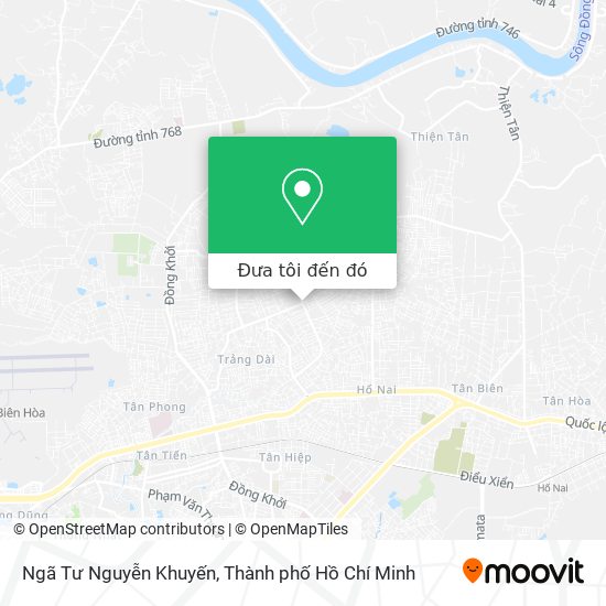 Bản đồ Ngã Tư Nguyễn Khuyến