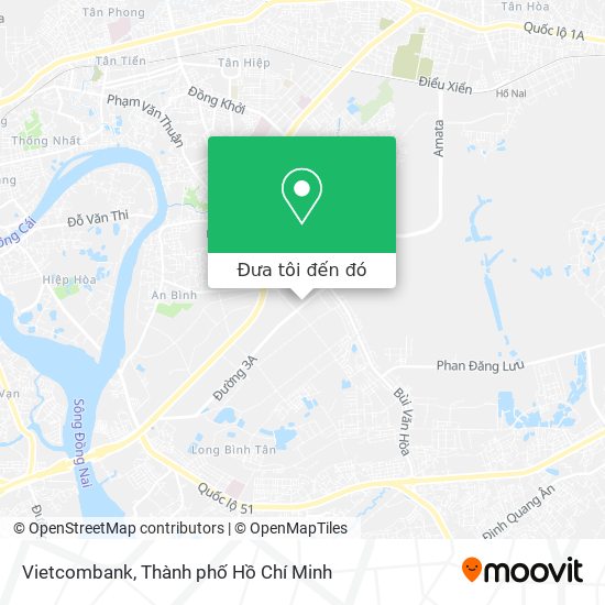 Bản đồ Vietcombank