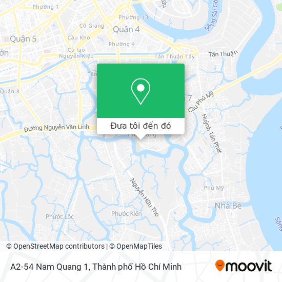 Bản đồ A2-54 Nam Quang 1