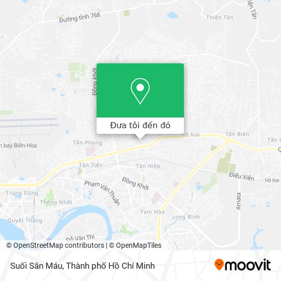 Bản đồ Suối Săn Máu