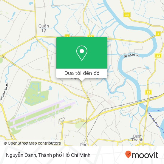 Bản đồ Nguyễn Oanh