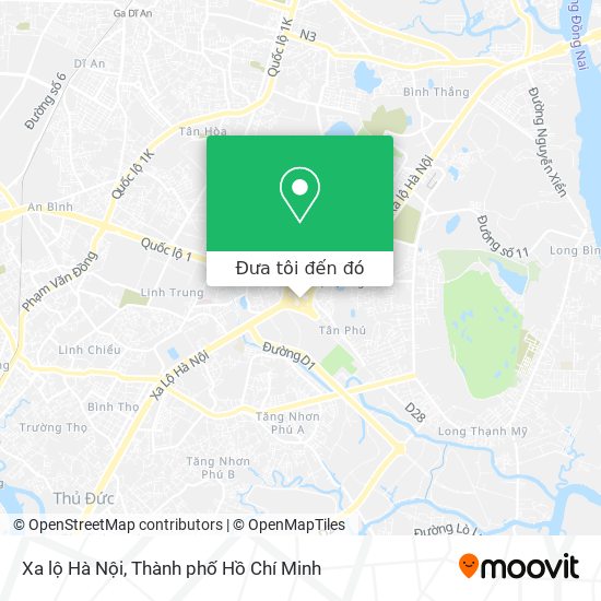 Bản đồ Xa lộ Hà Nội