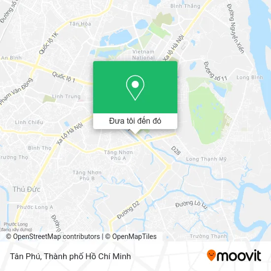 Bản đồ Tân Phú