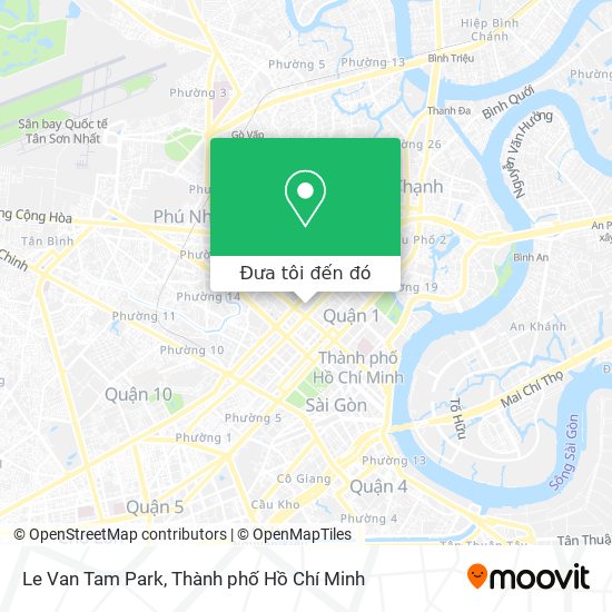 Bản đồ Le Van Tam Park