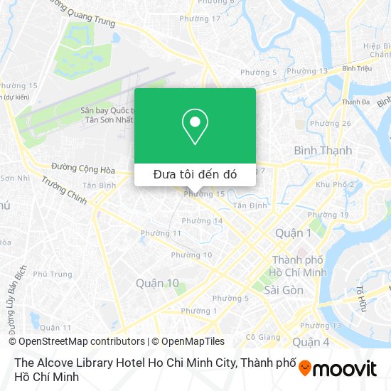 Bản đồ The Alcove Library Hotel Ho Chi Minh City