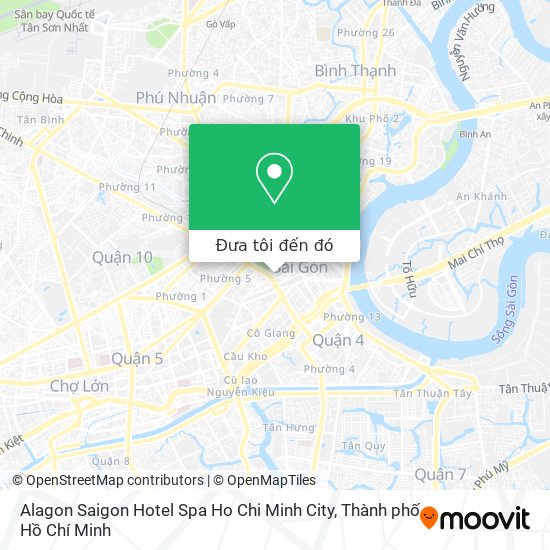Bản đồ Alagon Saigon Hotel Spa Ho Chi Minh City
